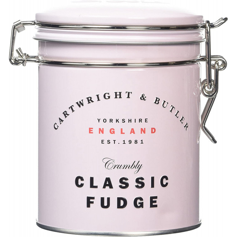 Cartwright and Butler Classic Butter Fudge in Tin, 175g, Currently priced at £5.99